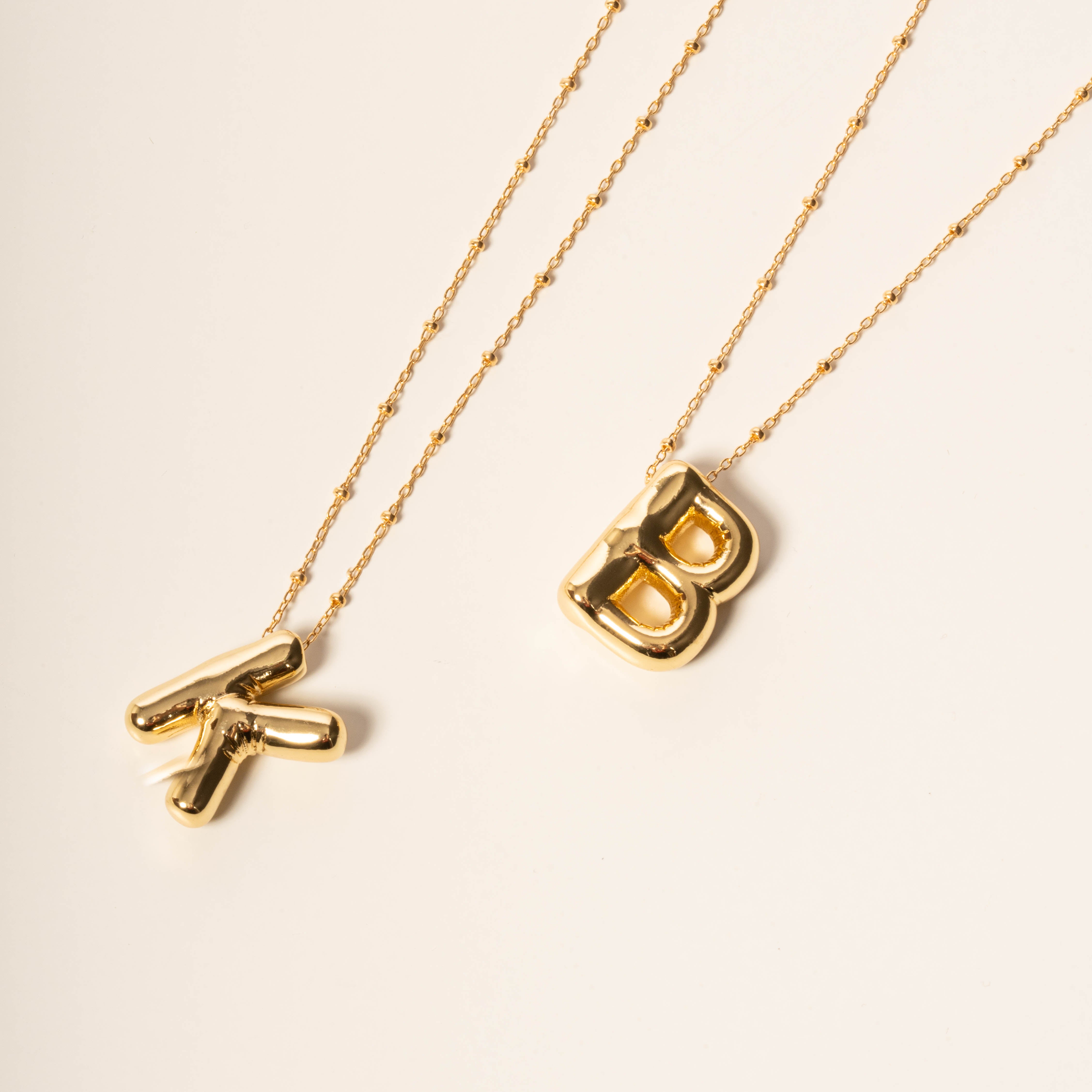 Bubble Letter Necklace